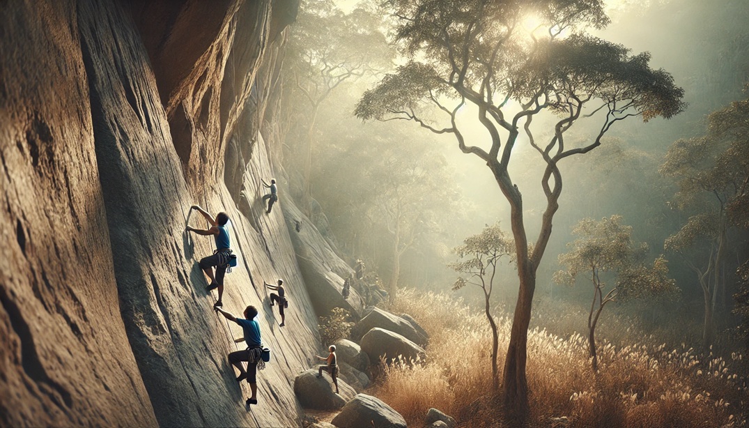 tribu urbana escaladores